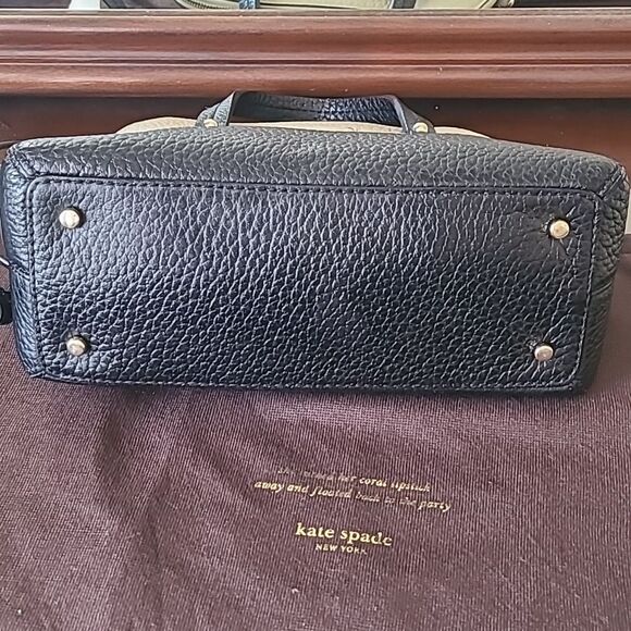 Kate Spade Black and Cream Satchel - Picture 6 of 9